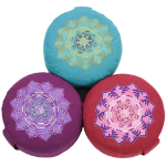 Bild von Meditationskissen Classic LOTUS "OM"  Höhe 15 cm in Weinrot von Lotus Design