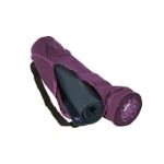 Bild von Yogatasche Stickerei Lotus 75 cm x Ø18 cm in Lila von Lotus Design