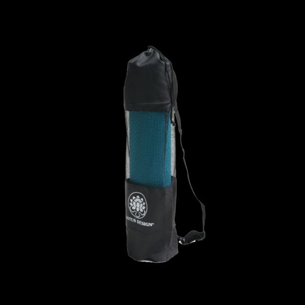 Bild von Tragetasche für Yogamatten 70 x 16 cm in Schwarz von Lotus Design