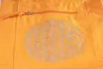 Bild von Yoga Tasche mit Blume des Lebens orange