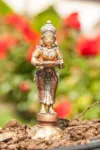 Bild von Lakshmi, stehend, 14 cm