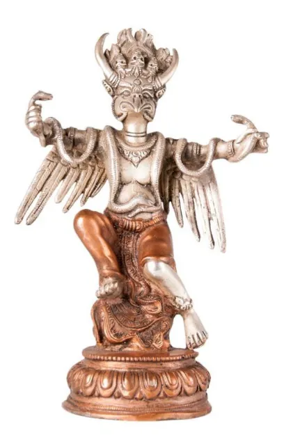 Bild von Garuda, versilbert/verkupfert