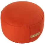 Bild von Meditationskissen Basic Höhe 14 cm in Rotorange von Lotus Design