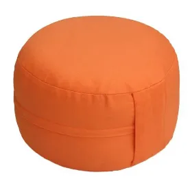 Zeige Details für Meditationskissen Classic Höhe 14 cm in Orange von Lotus Design Bild von Meditationskissen Classic Höhe 14 cm in Orange von Lotus Design