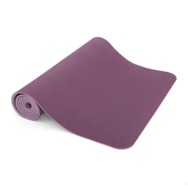 Bild von Yogamatte TPE 183 x 60 cm in Aubergine-Hell bodhi Lotus Pro