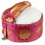 Bild von Meditationskissen Classic BROKAT Höhe 15 cm in Rosa von Lotus Design