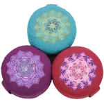 Bild von Meditationskissen Classic LOTUS "OM"  Höhe 15 cm in Weinrot von Lotus Design