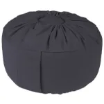 Bild von Meditationskissen Basic Bio Höhe 14 cm in Anthrazit von Lotus Design