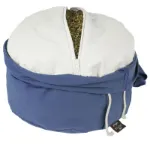 Bild von Meditationskissen Basic Bio Höhe 14 cm in Blau von Lotus Design