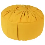 Bild von Meditationskissen Basic Bio Höhe 14 cm in Gelb von Lotus Design