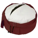 Bild von Meditationskissen Basic Bio Höhe 14 cm in Weinrot von Lotus Design