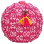 Bild von Meditationskissen Zafu Raja Höhe 15 cm in Pink von Lotus Design