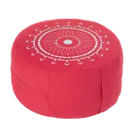 Bild von Meditationskissen CLASSIC MANDALA Höhe 15 cm in Rot/Türkis von Lotus Design