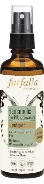 Bild von Hamamelis, Bio-Pflanzenwasser, 75ml, beruhigend