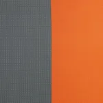 Bild von Yogamatte TPE 183 x 60 cm in Orange-Hellgrau bodhi Lotus Pro