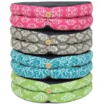 Bild von Reisekissen Raja Höhe 4.5 bzw. 9 cm in Pink von Lotus Design