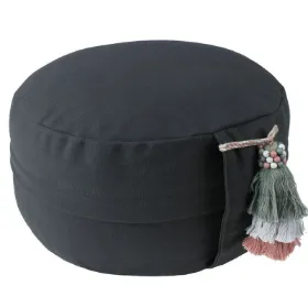 Zeige Details für Yin Yang Meditationskissen in anthrazit von Lotus Design Bild von Yin Yang Meditationskissen in anthrazit von Lotus Design