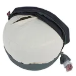 Bild von Yin Yang Meditationskissen in anthrazit/grün von Lotus Design