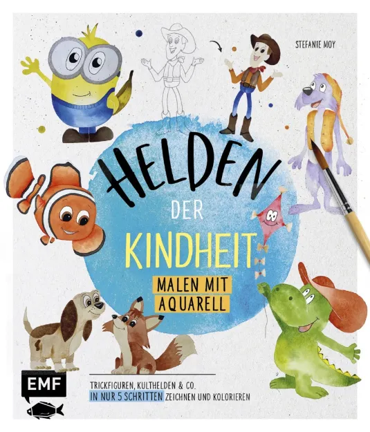 Bild von Moy S: Helden der Kindheit – Malen mitAquarell