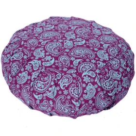 Zeige Details für Meditationskissen PAISLEY-ZAFU, lila Ø 30 x 15 cm Bild von Meditationskissen PAISLEY-ZAFU, lila Ø 30 x 15 cm