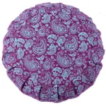 Bild von Meditationskissen PAISLEY-ZAFU, lila Ø 30 x 15 cm
