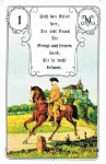 Bild von Lenormand mit Versen - Rote Eule