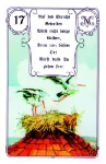 Bild von Lenormand mit Versen - Rote Eule