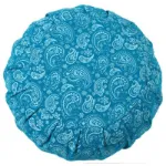 Bild von Meditationskissen PAISLEY-ZAFU, türkis Ø 30 x 15 cm