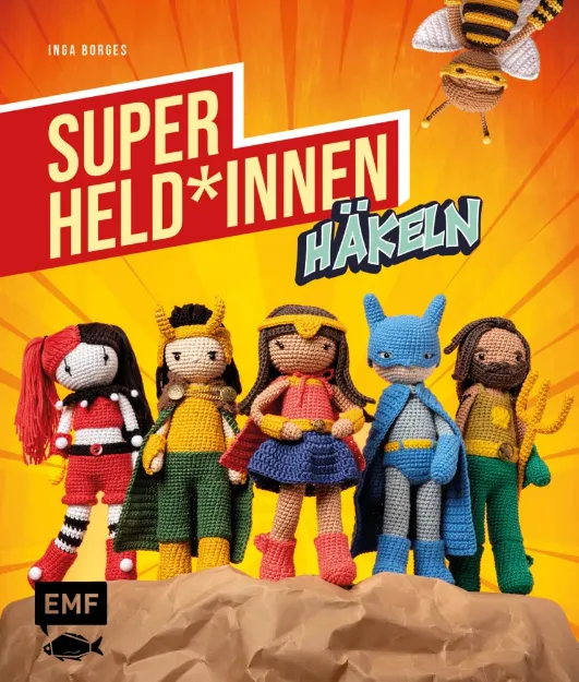 Bild von Borges I: Superhelden und -heldinnenhäkeln
