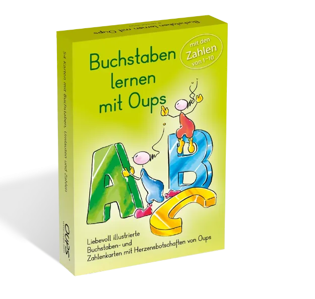 Bild von Hörtenhuber K: OUPS Buchstabenkarten -Buchstaben lernen mit Oups