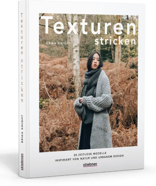 Bild von Knight E: Texturen stricken. 20 zeitloseModelle inspiriert von Natur und urbane