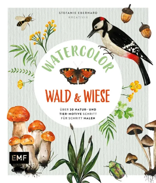 Bild von Eberhard S: Watercolor Wald und Wiese