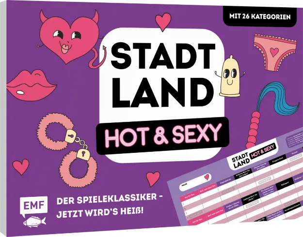 Bild von Stadt, Land, Hot and Sexy – DerSpieleklassiker – Jetzt wird's heiss!