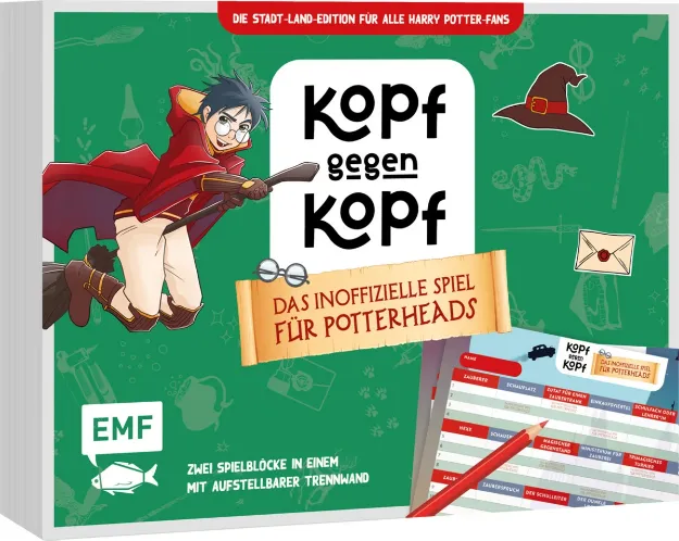 Bild von Der ultimative Spielblock: Kopf gegenKopf – Die inoffizielle Stadt-Land-Edit