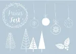 Bild von Fensterbild-Set Winterzeit