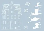 Bild von Fensterbild-Set Winterzeit