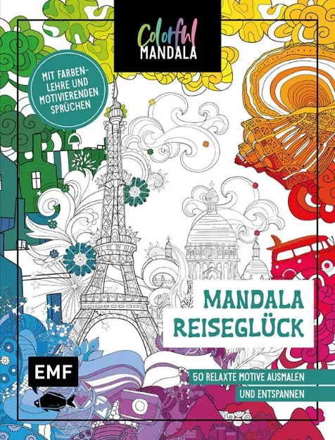 Bild von Colorful Mandala – Mandala – Reiseglück