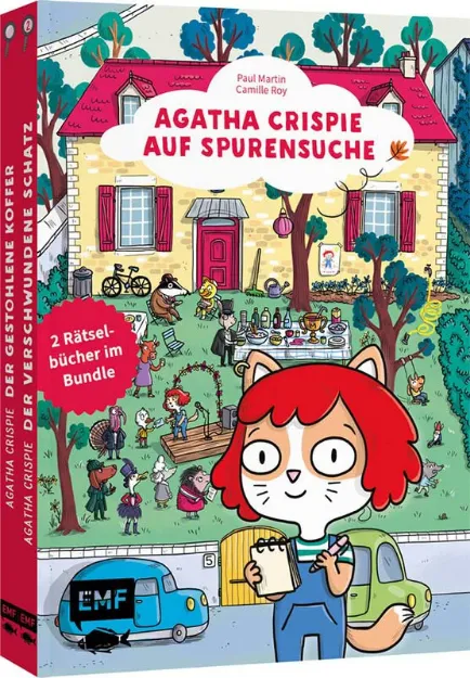 Bild von Martin P: Agatha Crispie auf Spurensuche– Geschichten mit Bilderrätseln