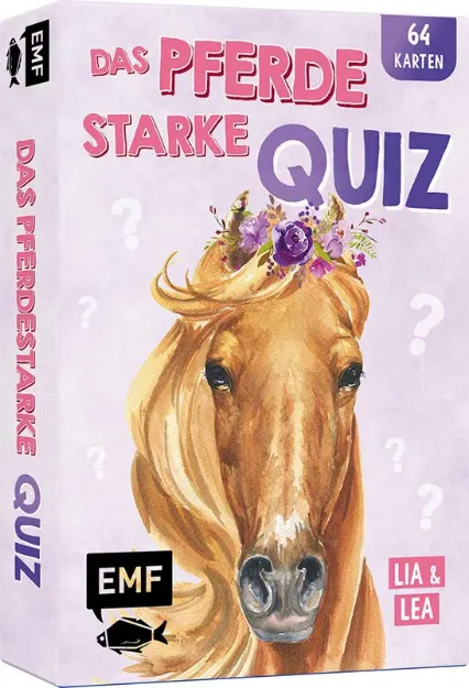 Bild von Schirdewahn L: Kartenspiel: Daspferdestarke Quiz von den beliebten Soc