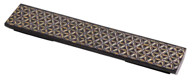 Bild von Blume des Lebens, schwarz- gold