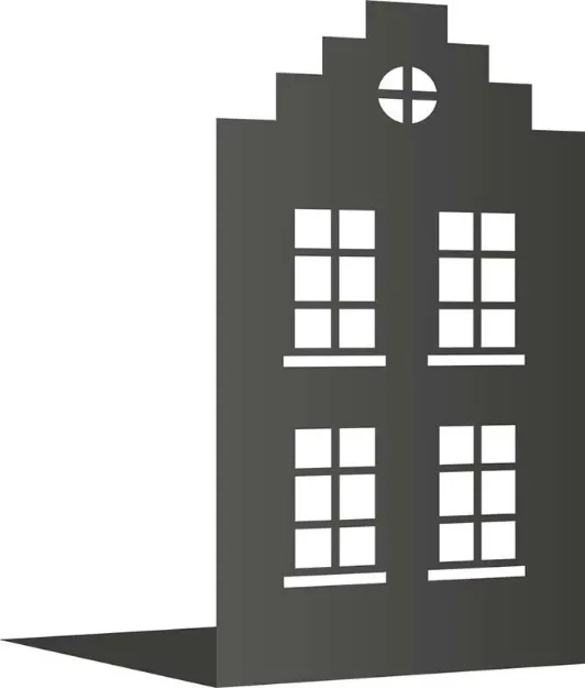 Bild von Einzelhaus für Teelicht