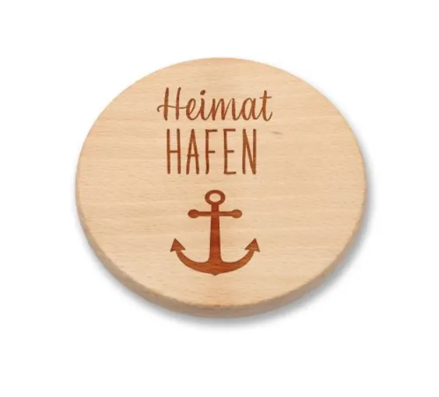 Bild von Gläseruntersetzer Heimathafen
