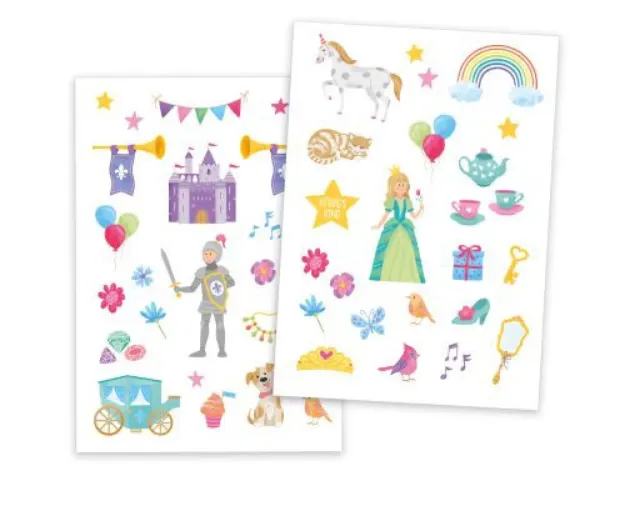 Bild von Tattoo-Set Prinzessin