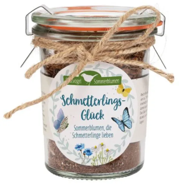 Bild von Schmetterlingsglück - Sommerblumen, dieSchmetterlinge lieben