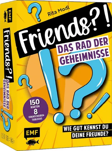 Bild von Modl R: Friends?! Das Rad derGeheimnisse: Wie gut kennst du deine Fr