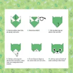 Bild von Precht T: 88 x Origami Kids –Lieblingstiere