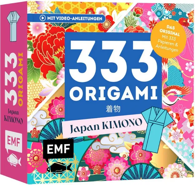 Bild von 333 Origami – JAPAN Kimono – Zauberhaftasiatische Papiere falten