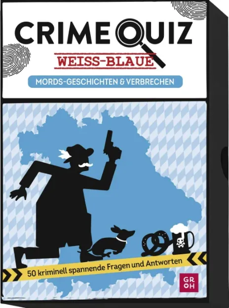 Bild von Harder, Corinna Harder, Oliver: Crime Quiz - Weiss-blaue Mords-Geschichten und V