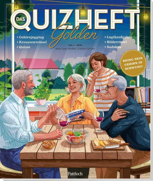 Bild von López Villodres, María: Das Quizheft - Golden