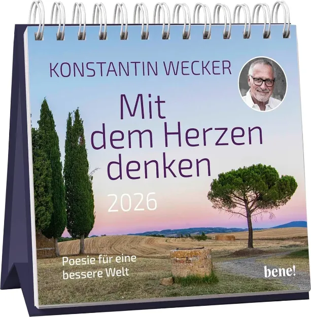 Bild von Wecker, Konstantin: Wochenkalender 2026: Mit dem Herzen denken